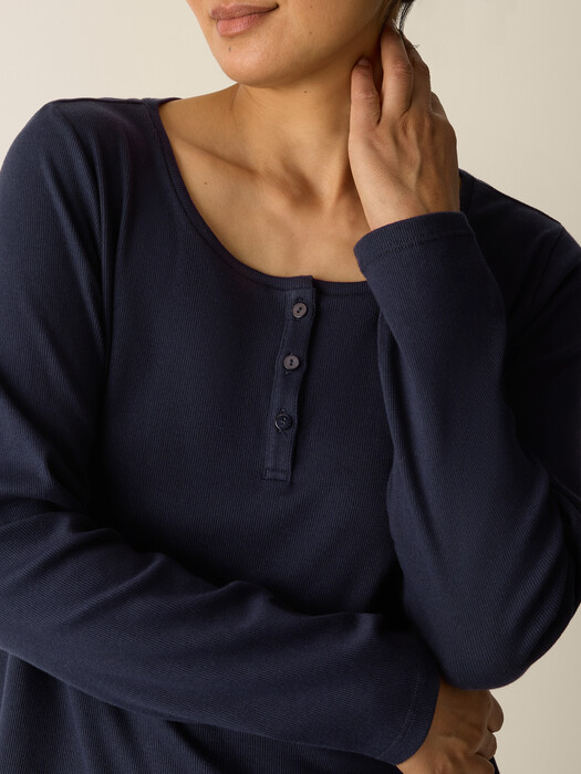 Organic Cotton Rib Sleep Set