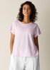 Organic Cotton Slubby Jersey Crew Neck Tee
