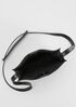 Sleek Italian Leather Crossbody Bag