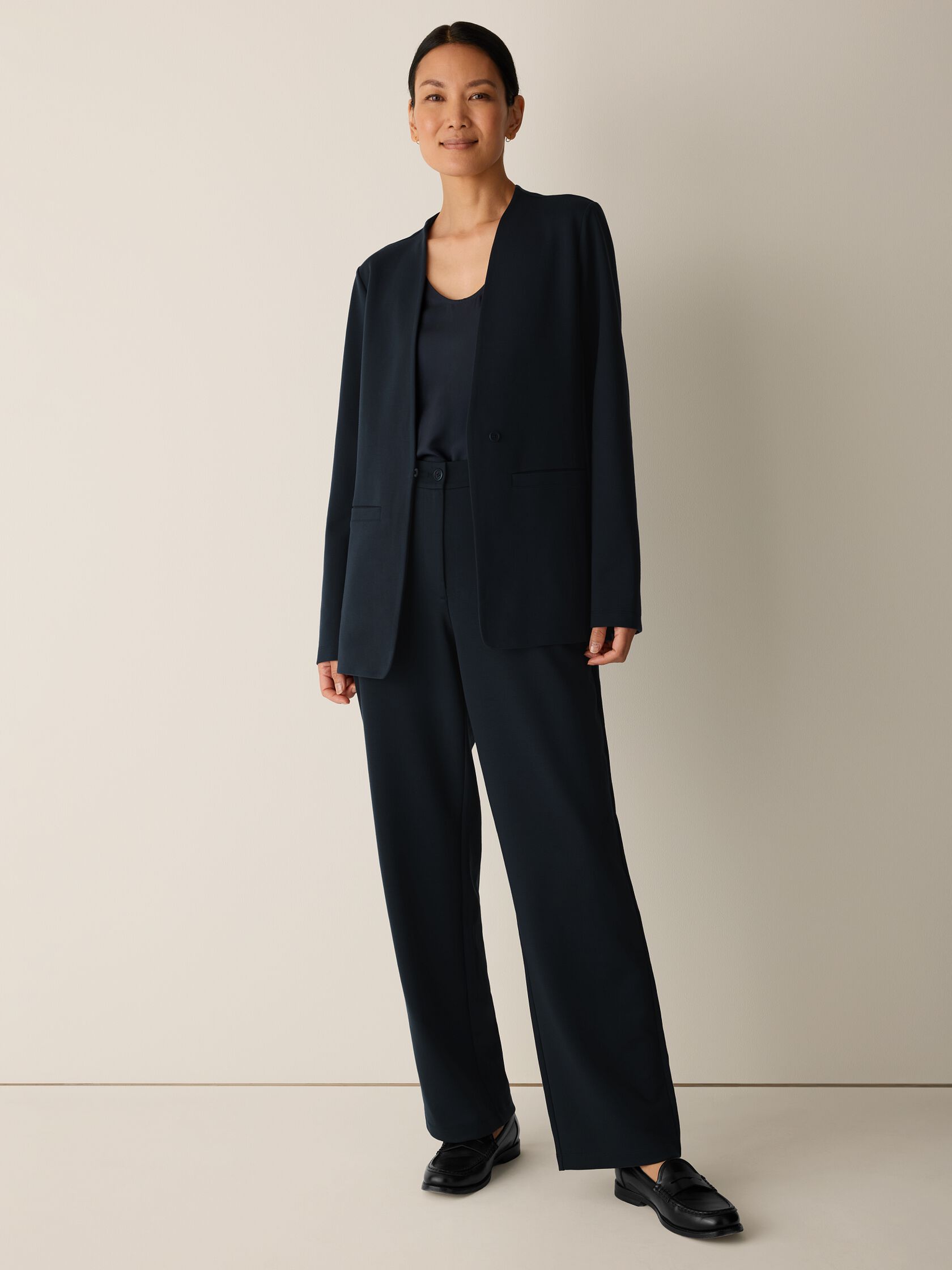Washable Flex Ponte Blazer