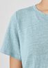 Organic Linen Jersey Crew Neck Tee