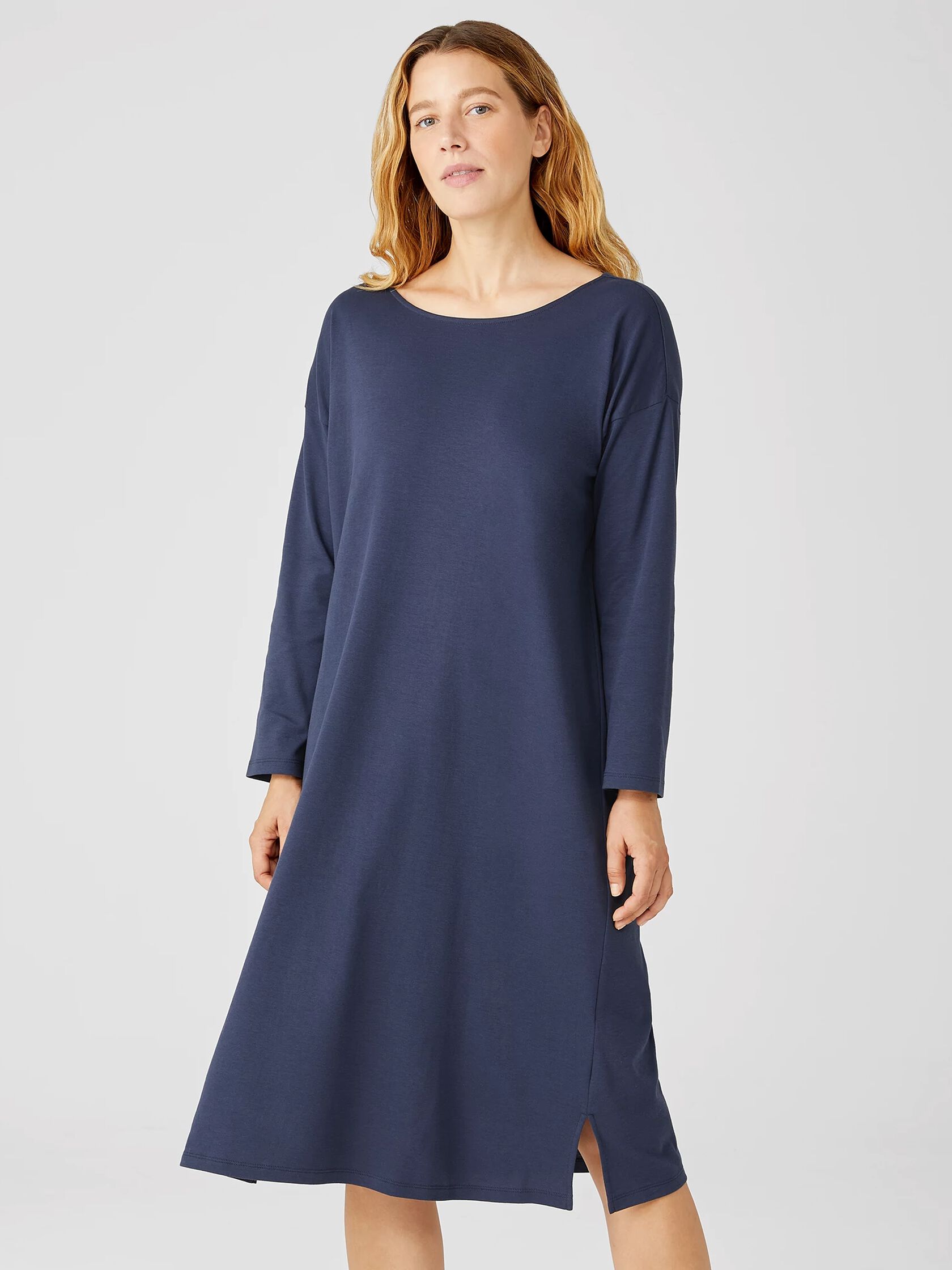 Cozy Organic Cotton Interlock Dress