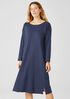Cozy Organic Cotton Interlock Dress