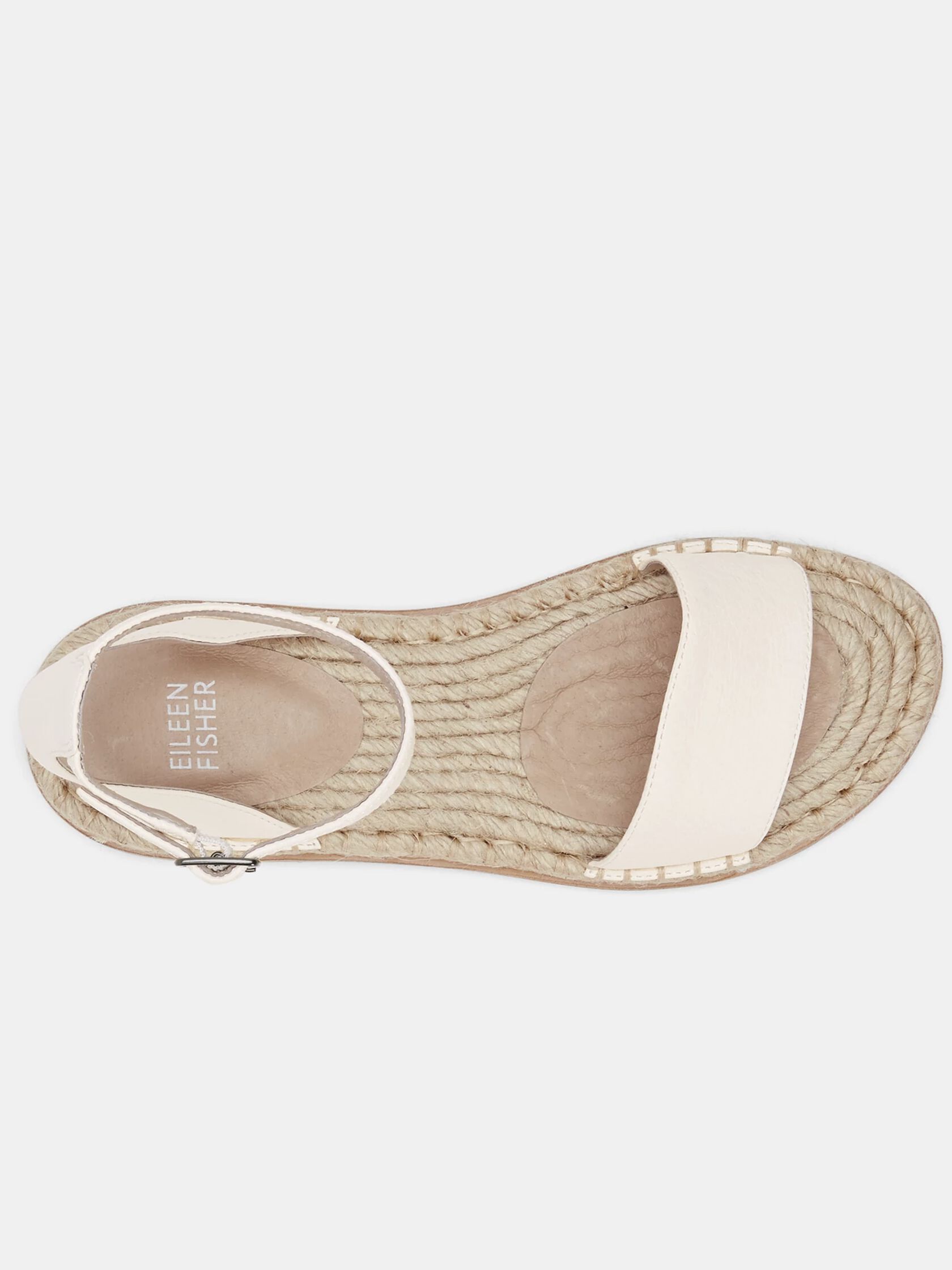 Mike Tumbled Leather Espadrille Sandal