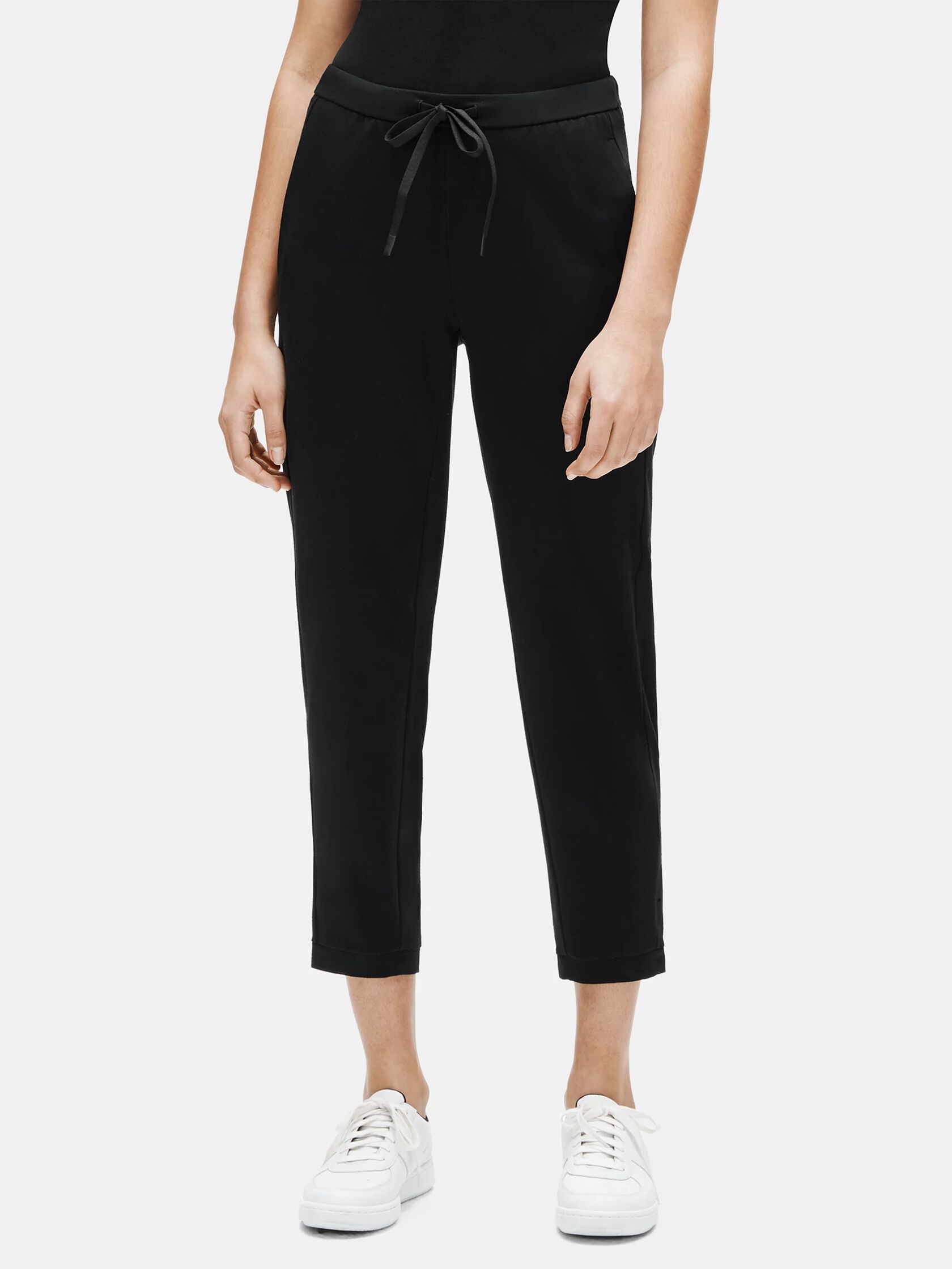 Traceable Organic Cotton Stretch Slouchy Ankle Pant