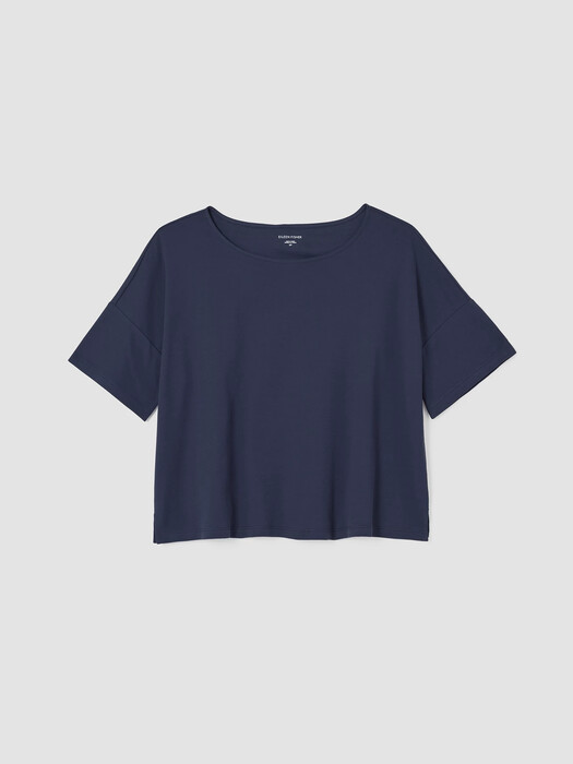 Cozy Organic Cotton Interlock Tee