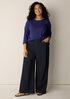 Organic Pima Cotton Jersey 3/4-Sleeve Tee