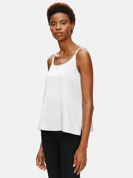 System Stretch Silk Charmeuse Cami
