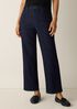 Cotton Stretch Denim Straight Jean
