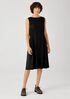 Fine Jersey Sleeveless Tie Dress