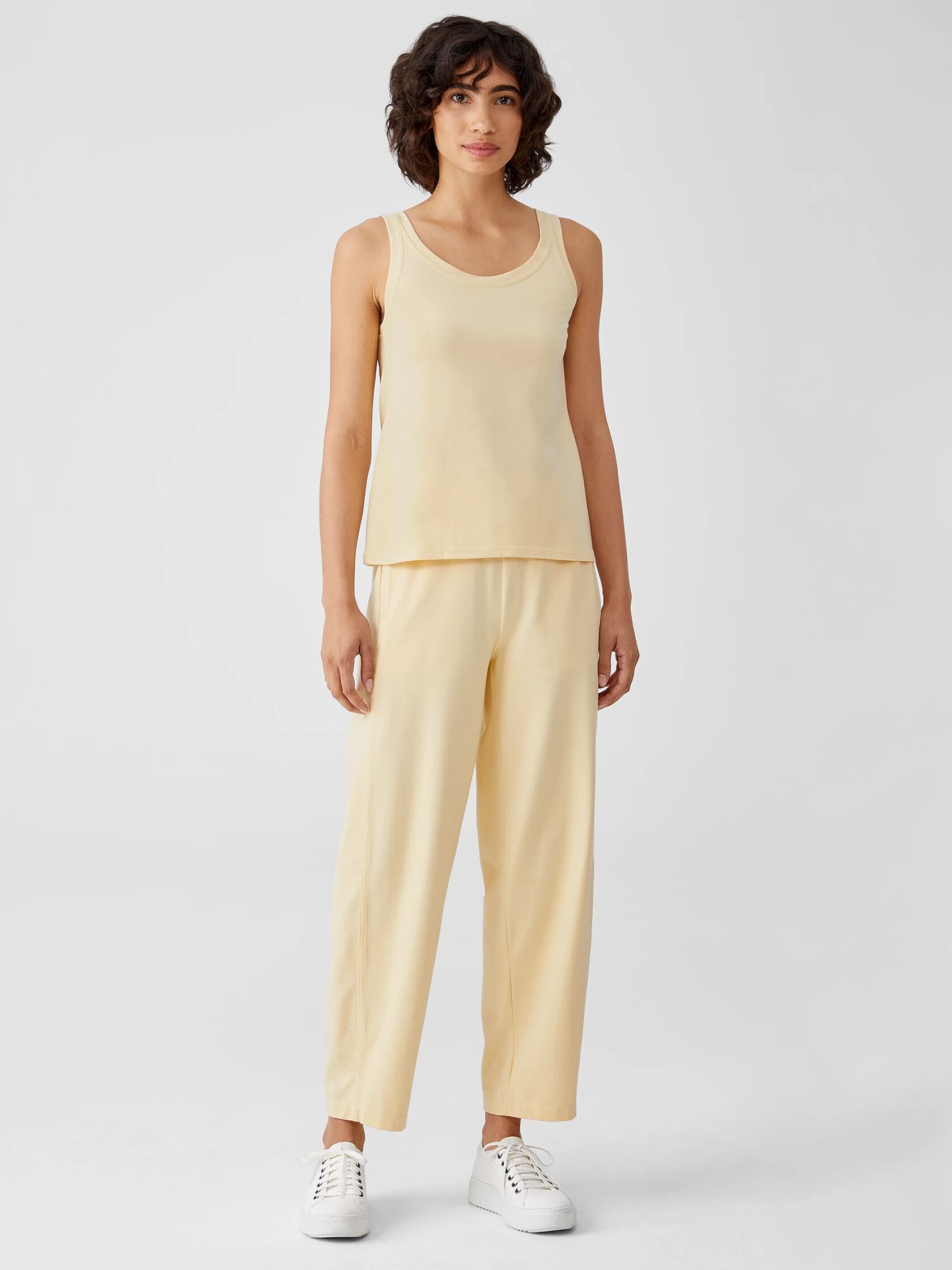 Traceable Organic Cotton Jersey Scoop Neck Tank