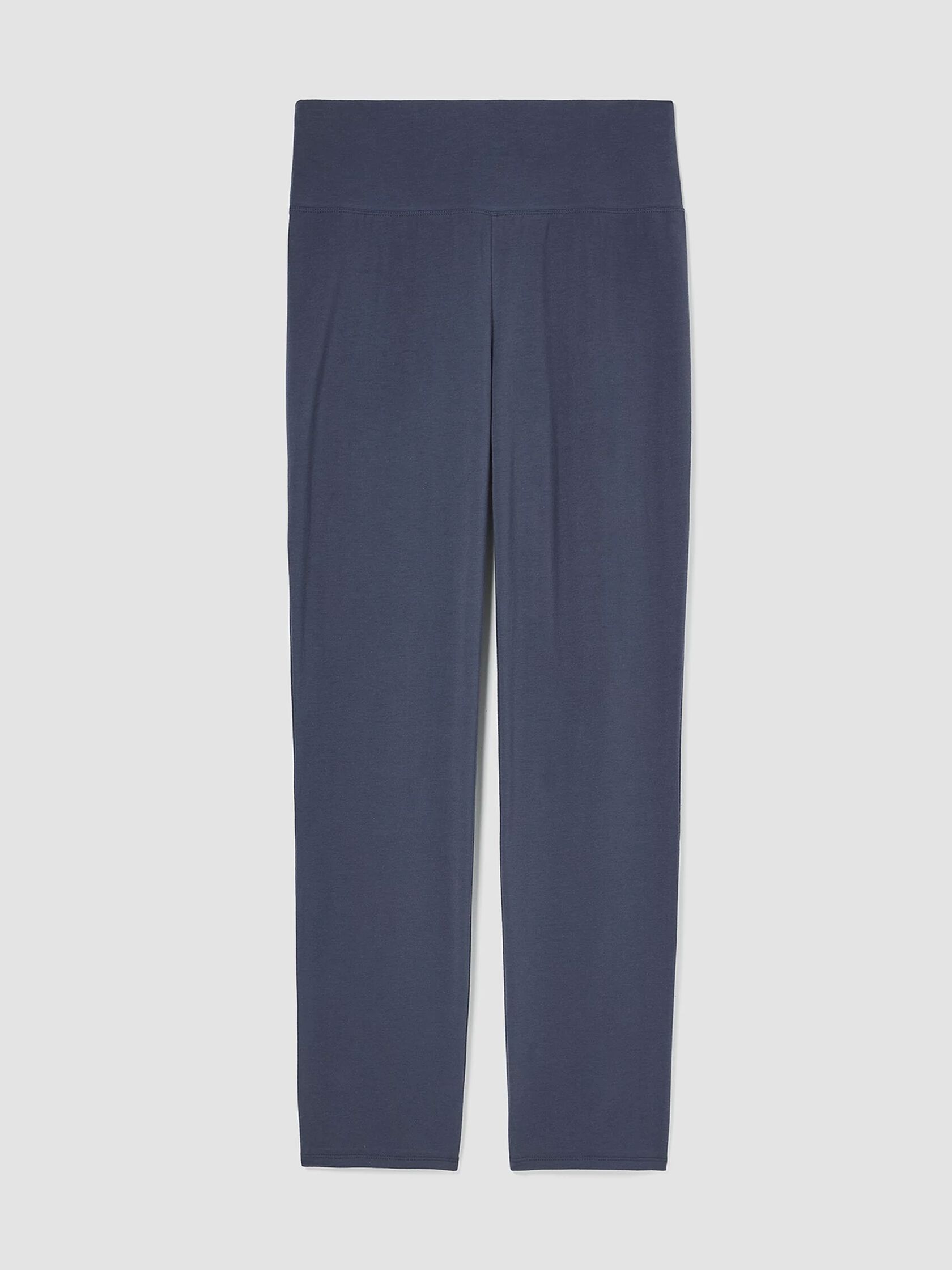 Traceable Organic Cotton Jersey High-Waisted Pant
