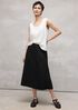 Organic Cotton Voile Box Skirt