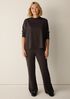 Cozy Brushed Terry Hug Kick Pant