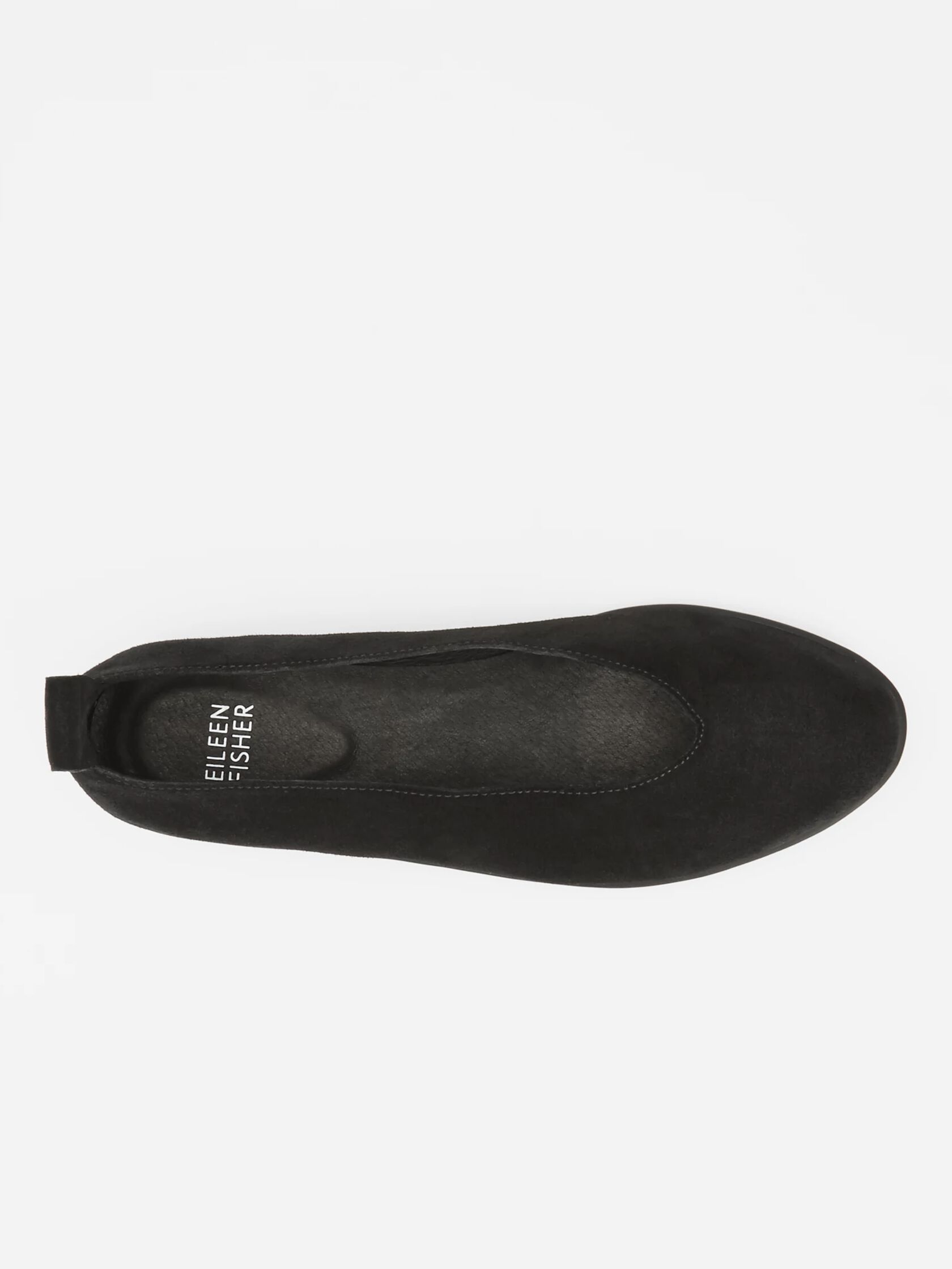 Humor Wedge Ballet Flat in Suede