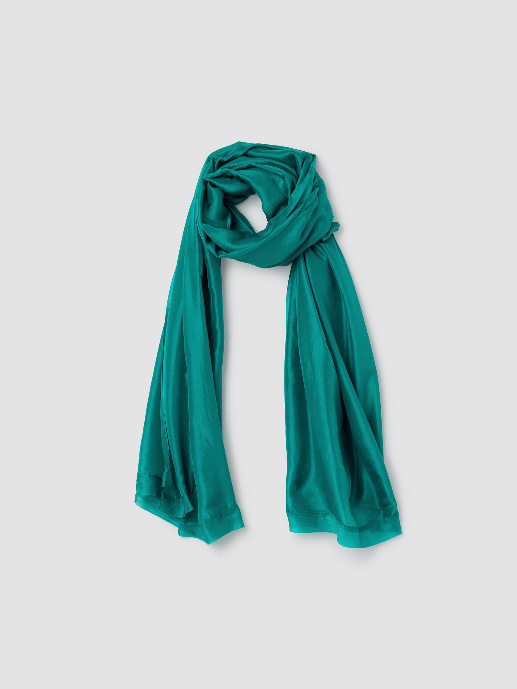 Washed Transitional Silk Parachute Scarf