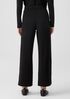 Stretch Jersey Knit Straight Pant