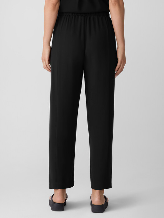 eileen fisher silk crepe cigarette pants High Rise In our responsibly dyed silk with crepe texture. Eileen Fisher - Women's Silk