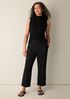 Garment-Dyed Utility Cotton Straight Pant
