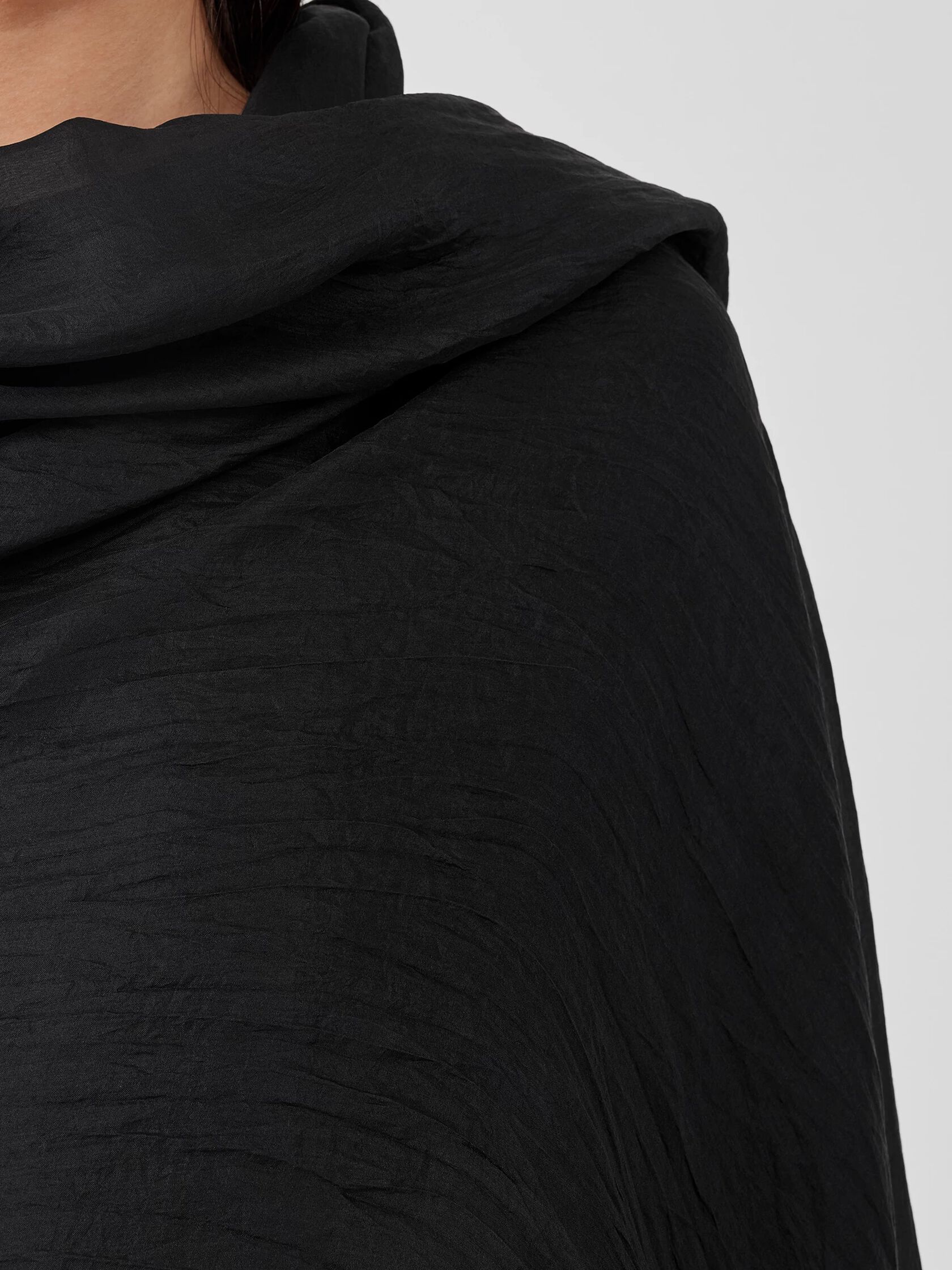 Washed Silk Parachute Scarf