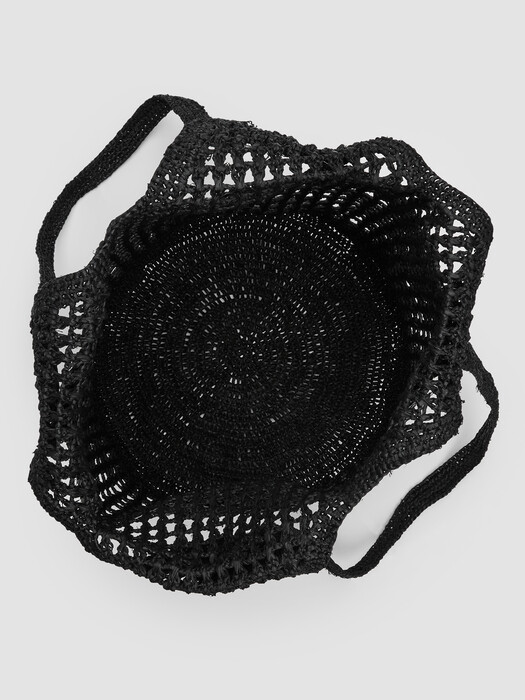 Mar Y Sol for EILEEN FISHER Raffia Shopper Tote