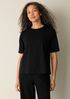Extra-Fine Ponte Crew Neck Tee