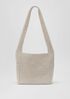 Lightweight Boiled Wool Crossbody Bag in Responsible Wool