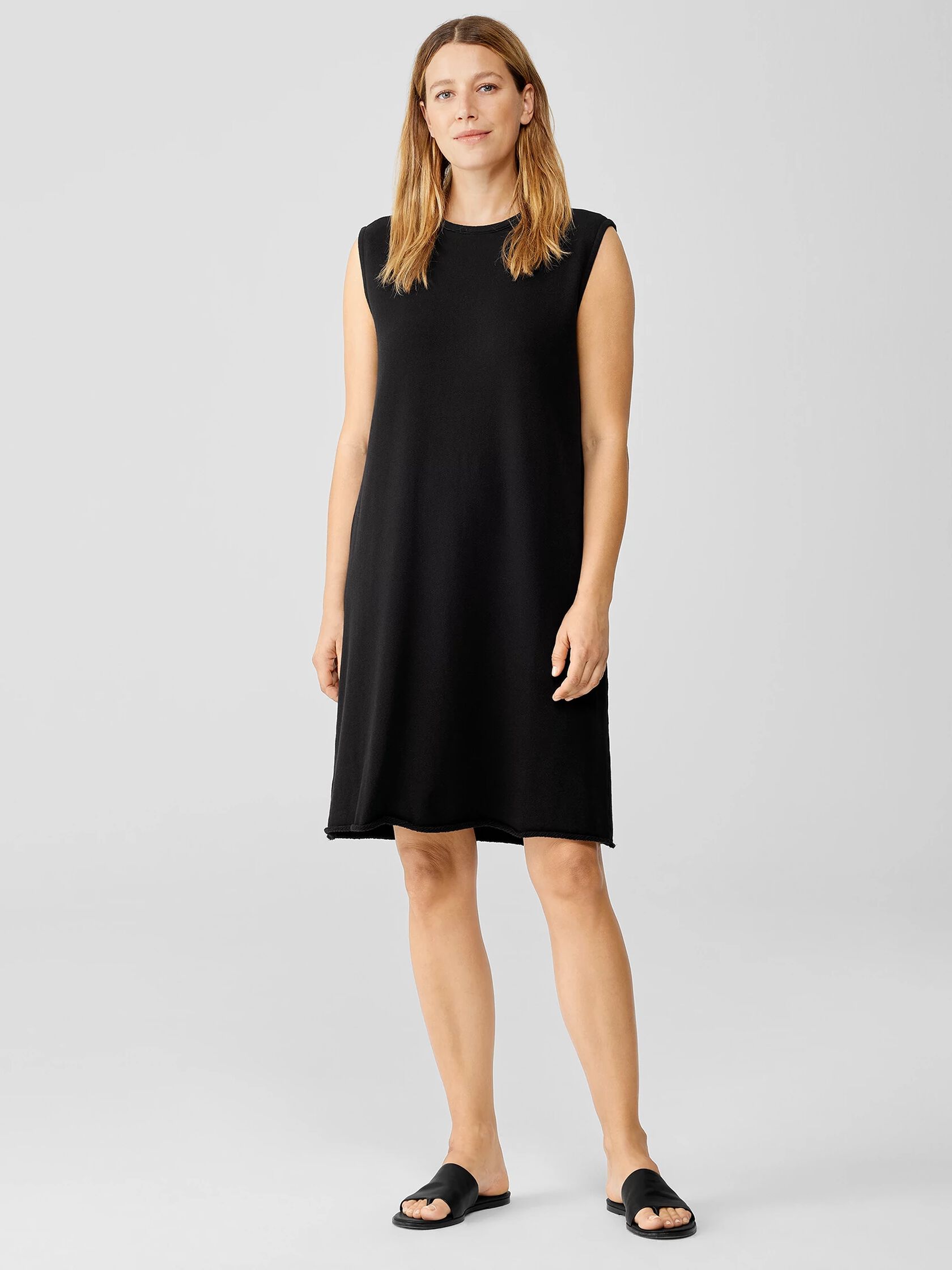 Lightweight Organic Cotton Terry Dress