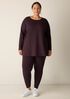 Cozy Brushed Terry Hug High-Waisted Leggings