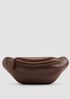 Italian Pebbled Leather Belt Bag