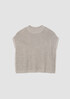 Merino Mock Neck Top in Regenerative Wool