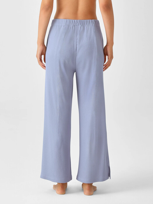 Cozy Organic Cotton Thermal Wide-Leg Pant