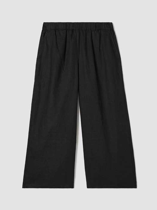 Organic Linen Wide-Leg Pant