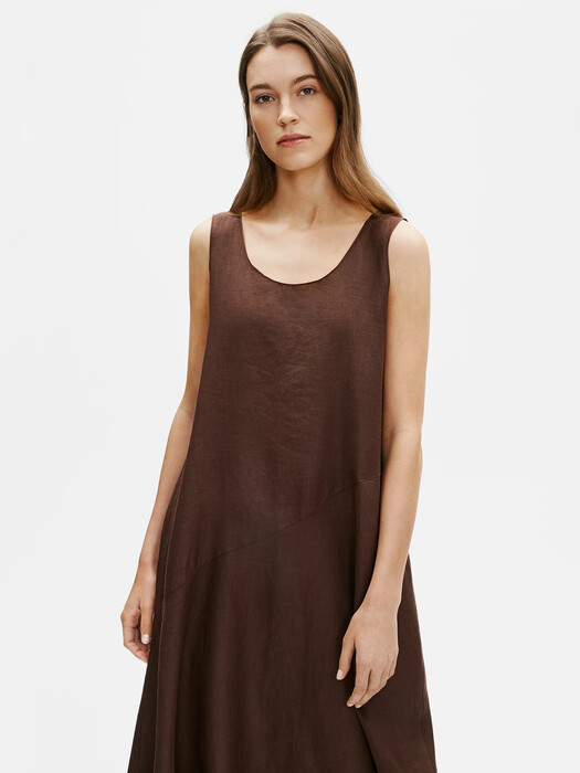 Organic Handkerchief Linen Tank Dress | EILEEN FISHER Organic Handkerchief Linen Tank Dress | EILEEN FISHER