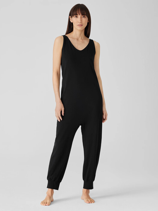 Organic Cotton Interlock Sleep Jumpsuit