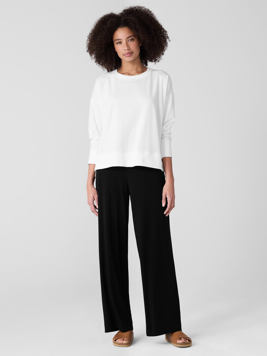 Pima Cotton Stretch Jersey Box-Top