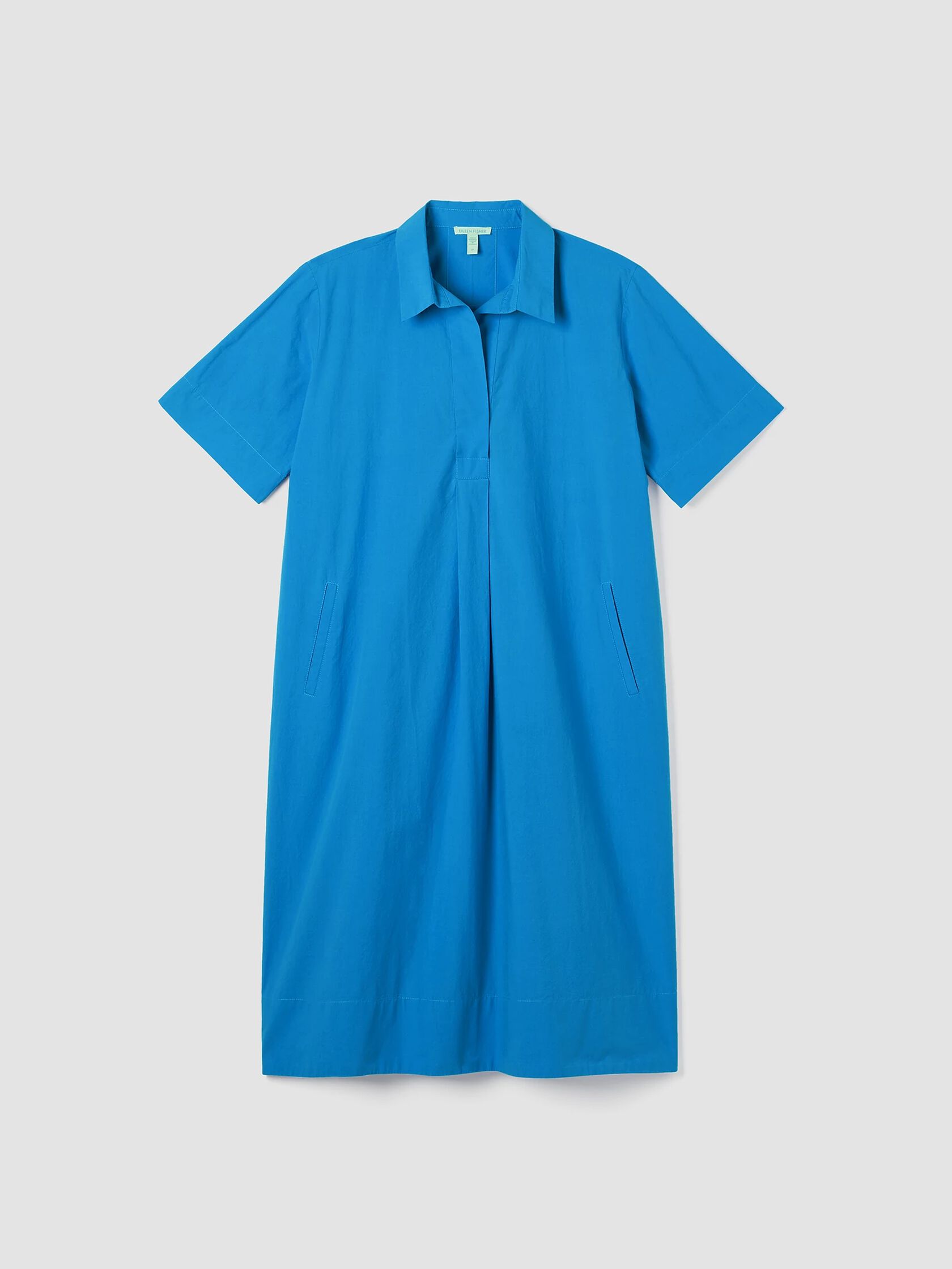 Washed Organic Cotton Poplin Dress