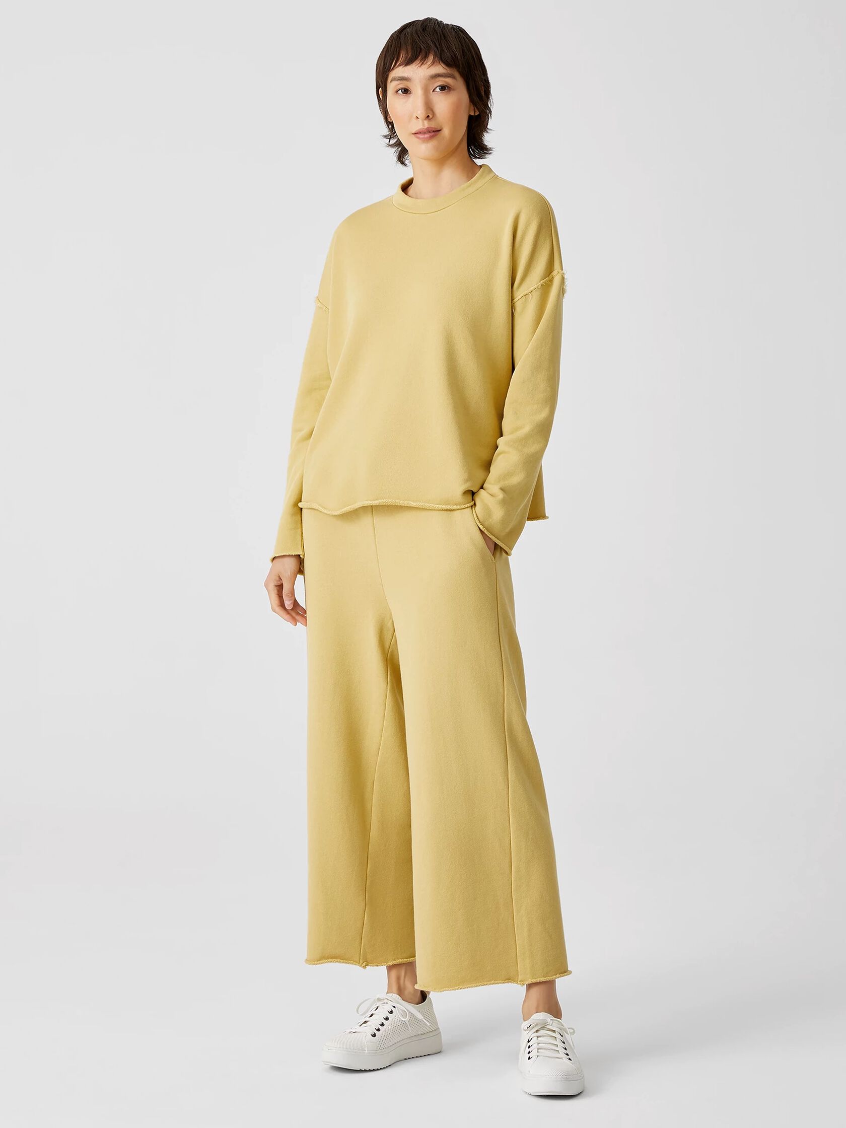 Organic Cotton French Terry Box-Top