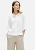 Organic Handkerchief Linen Elbow-Sleeve Shirt