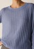 Superfine Merino Crew Neck Top in Regenerative Wool