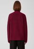 Merino Turtleneck Top in Responsible Wool