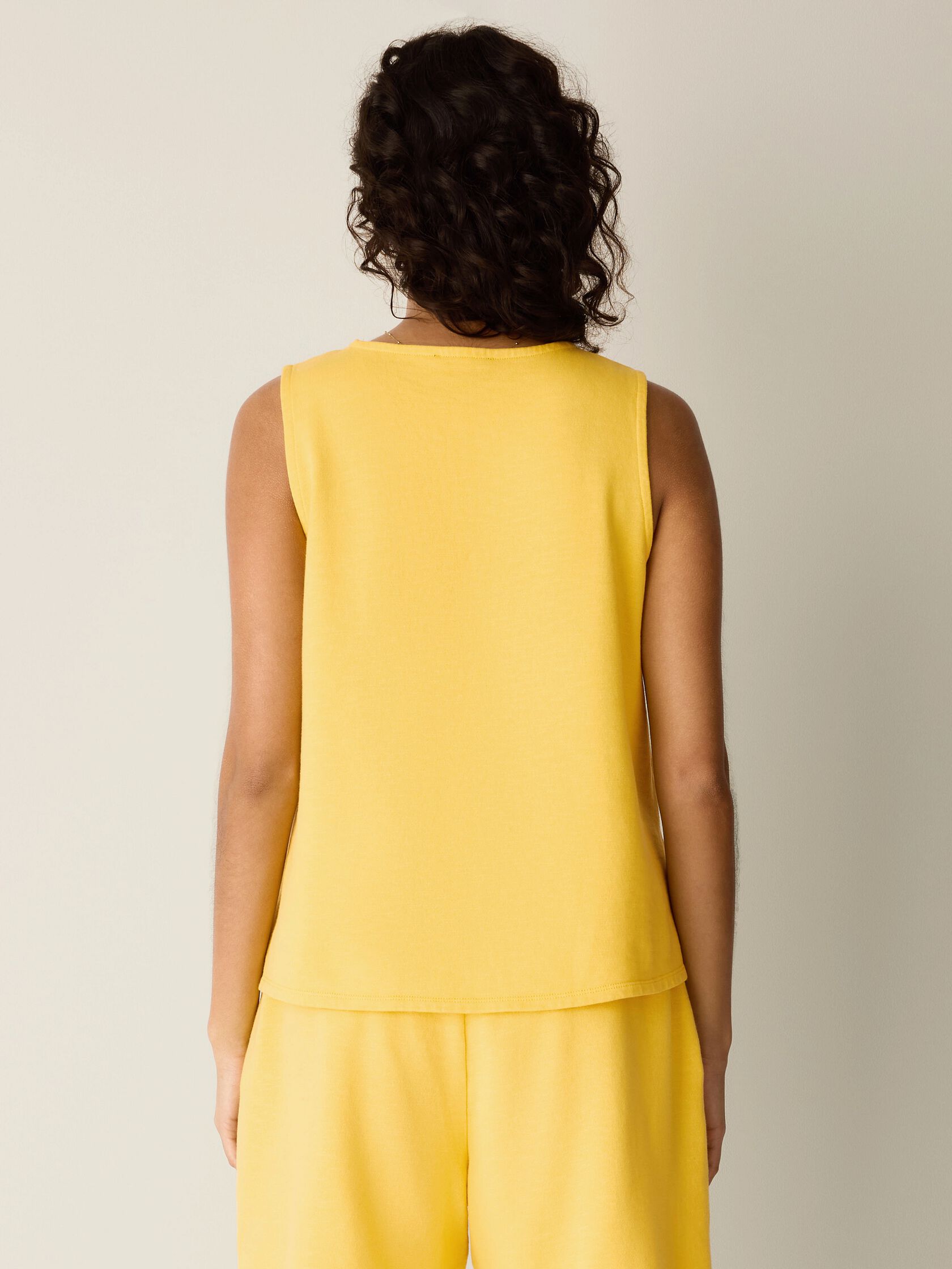 Garment-Dyed Organic Cotton Terry Shell
