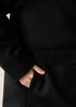 Soft Wool Melton High Collar Coat