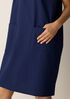 Organic Cotton Pucker Round Neck Dress