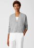 Italian Cashmere Cropped Cardigan