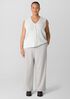 Washable Flex Ponte&nbsp;Wide Trouser Pant