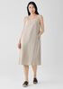 Organic Linen Square Neck Dress