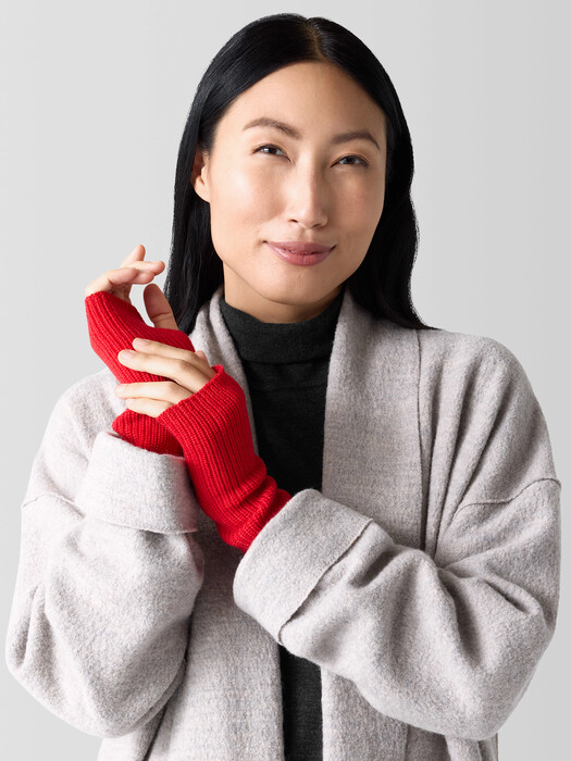 Merino Glovelettes in Regenerative Wool