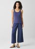 Organic Cotton Stretch Rib Scoop Neck Tank