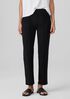 Pima Cotton Stretch Jersey Pintuck Pant